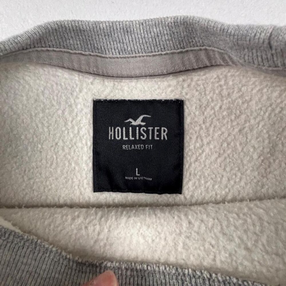 Hollister St. Thomas Virgin Islands Sailboat Sweatshirt Gray Women's Large - Picture 3 of 8